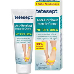 Tetesept Med Foot Care Anticorn Callus Urea Cream 75ml