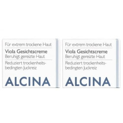 Alcina Viola Facial Cream Caring Cosmetics Soothes Irritated Skin 50ml