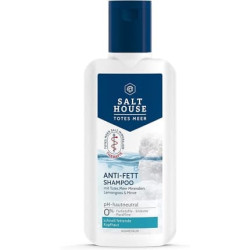 Salthouse Dead Sea Therapy Anti-Grease Shampoo 250ml with Dead Sea Salt Mineral Lemongrass & Mint - PH-Neutral