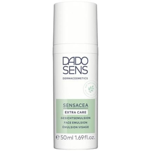 DADO SENS SENSACEA Extra Care Face Emulsion 50ml - Soothes and Moisturizes Hypersensitive Facial Skin with Tendency to Couperose and Early Signs of Rosacea DADO SENS SENSACEA Extra Care Face Emulsion 50ml - Soothes and Moisturizes Hypersensitive Facial Skin with Tendency to Couperose and Early Signs of Rosacea