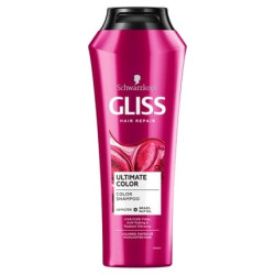 Gliss Ultimate Color Shampoo For Colored, Toned, And Lightened Hair 250ml