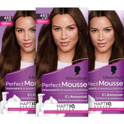 Perfect Mousse Schwarzkopf Permanent Foam Dye 465 Chocolate Brown Level 3 92.5ml Perfect Mousse Schwarzkopf Permanent Foam Dye 465 Chocolate Brown Level 3 92.5ml