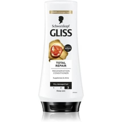 Gliss Total Repair Shampoo By Schwarzkopf 250ml