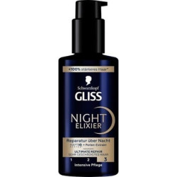 Schwarzkopf Gliss Hair Treatment Night Elixir Ultimate Repair 100ml Schwarzkopf Gliss Hair Treatment Night Elixir Ultimate Repair 100ml