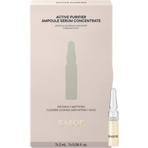 Babor Active Purifier Serum Ampoules for the Face with Tea Tree Oil