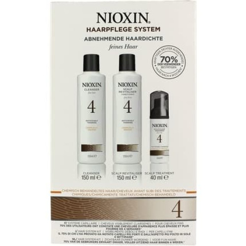 Nioxin System 4 Starter Set 3 Pieces - Discontinued Version