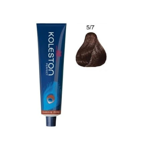 Wella Professionals Koleston Perfect Permanent Hair Dye 57 Light Brown 60 Ml Wella Professionals Koleston Perfect Permanent Hair Dye 57 Light Brown 60 Ml
