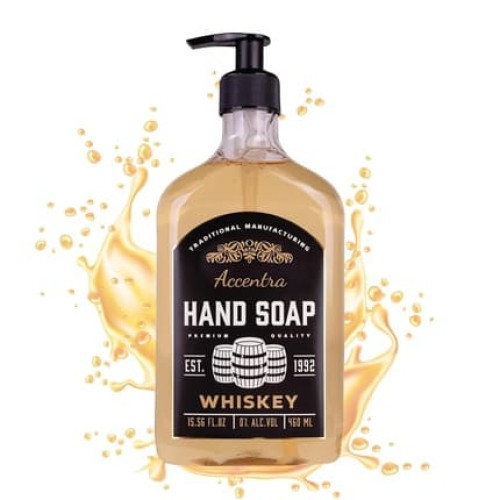 Accentra Hand Soap in Whiskey Bottle Optics 460ml