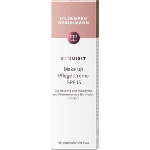 Hildegard Braukmann Exquisit Make-up Pflege Creme SPF 15 Tinted Face Cream 50ml