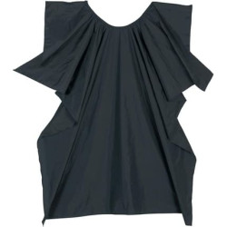 Comair Salon Cape Nylon Water-Repellent Black