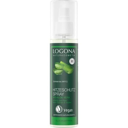 Logona Bio-Aloe, Natural Cosmetics, Heat Protection Spray, For Styling