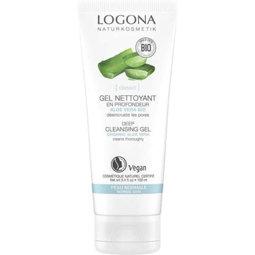 Logona Classic Deep Cleansing Gel with Organic Aloe Vera