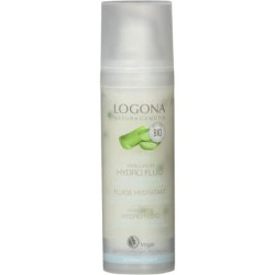 Logona Classic Hyaluron Hydro Fluid with Organic Aloe Vera and Hyaluronic Acid Black Normal