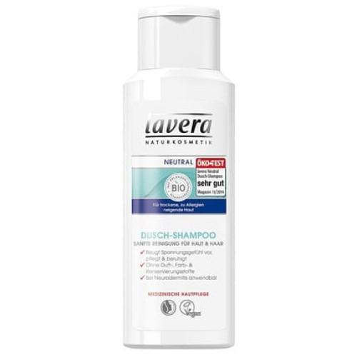 lavera Neutral Shower Shampoo for Skin and Hair 200ml
