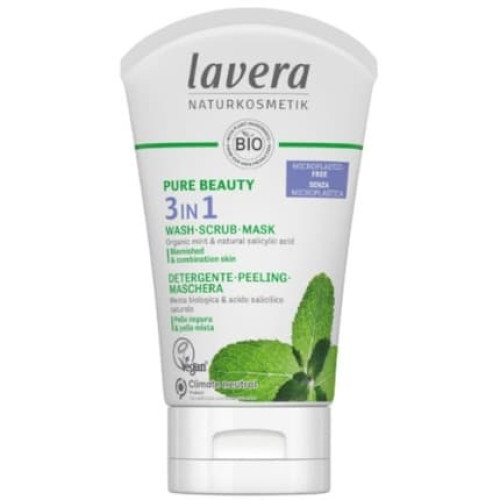 Lavera Cleansing Emulsion Peeling And Mask 3 In 1 Wash Scrub Mask 125 Ml