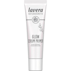 Lavera Glow Serum Primer - Gently Melts Into The Skin for Radiant, Well-Groomed Skin