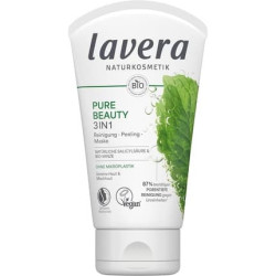 Lavera Pure Beauty 3-in-1 Cleanser, Scrub & Mask Natural Cosmetics Lavera Pure Beauty 3-in-1 Cleanser, Scrub & Mask Natural Cosmetics