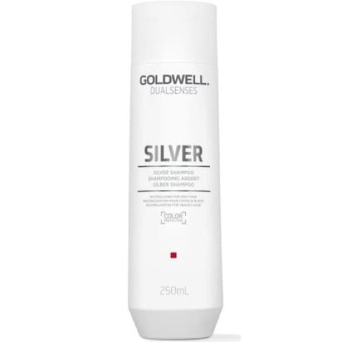 Goldwell Dualsenses Silver Shampoo 250 Ml For Blonde And Gray Hair