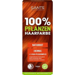 Sante Naturkosmetik 100% Plant Hair Color Powder 06 Natural Red Vegan Hair Sante Naturkosmetik 100% Plant Hair Color Powder 06 Natural Red Vegan Hair