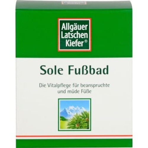 Allgäuer Latschenkiefer Sole Foot Bath 100g