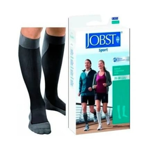 Jobst Jobst Sport Sock Black Grey Large