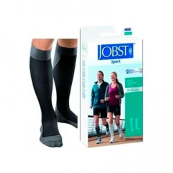 Jobst Jobst Sport Socks In Black And Grey Size 2 Xl