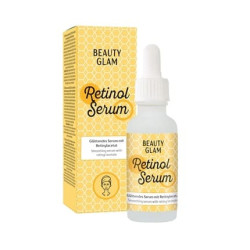 Anti-Aging Face Serum with Retinol and Vitamin A Effective Against Wrinkles