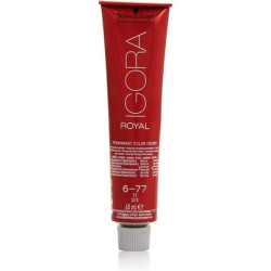 Schwarzkopf Igora Royal Permanent Hair Colour Number 6-77 60ml Dark Blonde Copper Extra