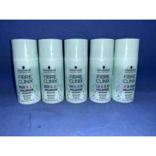 Schwarzkopf Fibre Clinix Phytokine Volumize Booster 1oz 30ml - Pack of 5
