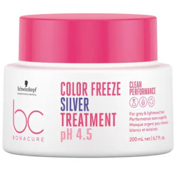 Schwarzkopf Professional Bc Color Freeze Silver Intensive Rebuilding Cream Mask For Colored Hair 200ml