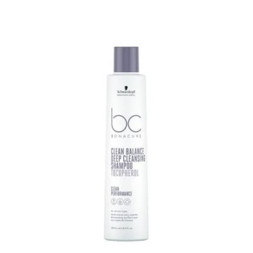 Schwarzkopf Bc Clean Balance Deep Cleansing Shampoo 250ml