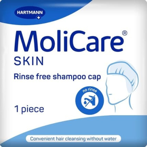 Molicare Skin No Rinse Shampoo Cap Rinsefree Shampoo With Conditioner Ph Balanced