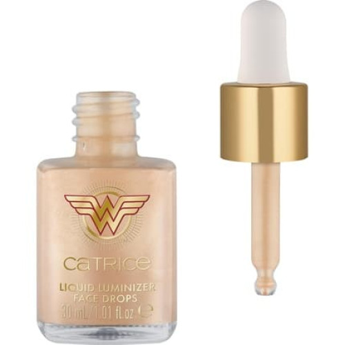 Catrice Wonder Woman Liquid Luminizer Face Drops Facial Serum Natural