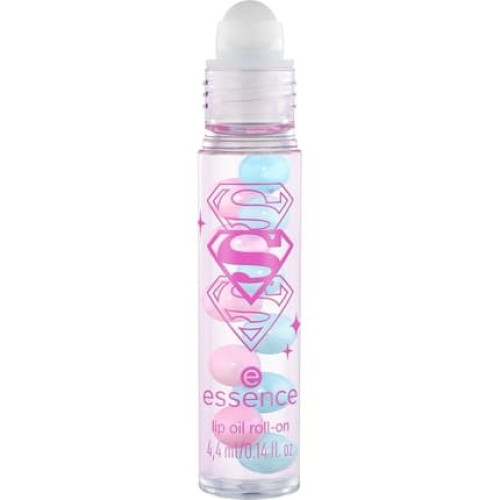 Essence Superman Lip Oil Roll-On Transparent Moisturizing Lip Gloss