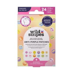 Wild Stripes Antipimple Patches Smile Stop Colored Hydrocolloid Wild Stripes Antipimple Patches Smile Stop Colored Hydrocolloid