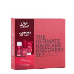 Wella Professionals ULTIMATE REPAIR Gift Set Professional Shampoo 50ml Moisturizing Conditioner 30ml Miracle Hair Rescue 30ml for All Hair Types
