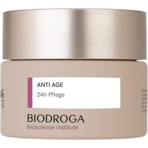 Biodroga Anti Aging 24h Face Cream 50ml Firming Anti Wrinkle Face Care Day Night Cream Vegan Bioscience Institute