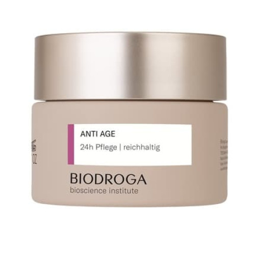 Biodroga Anti Aging 24h Face Cream Rich 50ml - Firming Anti Wrinkle Face Care Day Cream Night Cream Vegan Bioscience Institute Biodroga Anti Aging 24h Face Cream Rich 50ml - Firming Anti Wrinkle Face Care Day Cream Night Cream Vegan Bioscience Institute