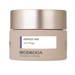 Biodroga Firming Anti Aging Skincare 24h Care 50ml - Moisturizer Anti Wrinkle Face Care Vegan Perfect Age Bioscience Institute