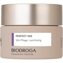 Biodroga Firming Anti-Ageing Skin Care 24 Hour Care Rich 50ml - Vegan Face Moisturising Cream Anti-Wrinkle Bioscience Institute