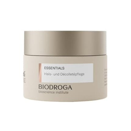 Biodroga Bioscience Institute Essentials Neck And Decollete Care 50ml Firming Care Cream With Black Forest Complex Peptides And Glow Effect Parabenfree Siliconefree