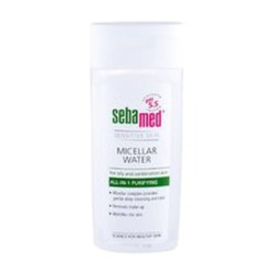 Sebamed Sensitive Skin Micellar Water Oily Skin 200 Ml For Cleansing And Care Of Oily And Combination Skin
