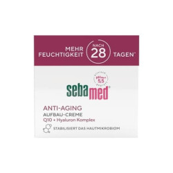 Sebamed Anti-Aging Building Cream for Men and Women Day Cream Anti-Wrinkle Cream Reduces Wrinkle Depth Prevents Skin Aging with Q10 and Hyaluron Complex 50ml