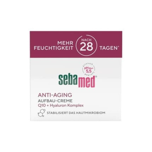 Sebamed Anti-Aging Building Cream for Men and Women Day Cream Anti-Wrinkle Cream Reduces Wrinkle Depth Prevents Skin Aging with Q10 and Hyaluron Complex 50ml Sebamed Anti-Aging Building Cream for Men and Women Day Cream Anti-Wrinkle Cream Reduces Wrinkle Depth Prevents Skin Aging with Q10 and Hyaluron Complex 50ml