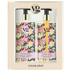 Vivian Gray Sensual Jasmine Cream Soap And Hand Lotion Cosmetic Set Vivian Gray Sensual Jasmine Cream Soap And Hand Lotion Cosmetic Set