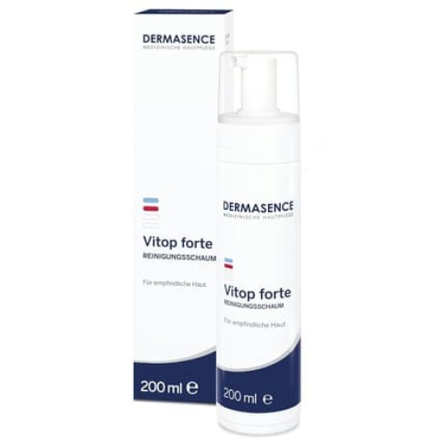 Dermasence Vitop Forte Cleansing Foam - Gentle Soap-Free pH