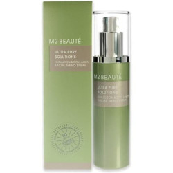 M2 Beaute Ultra Pure Solutions Hyaluron and Collagen Facial Nano Spray for Women 2.5 oz