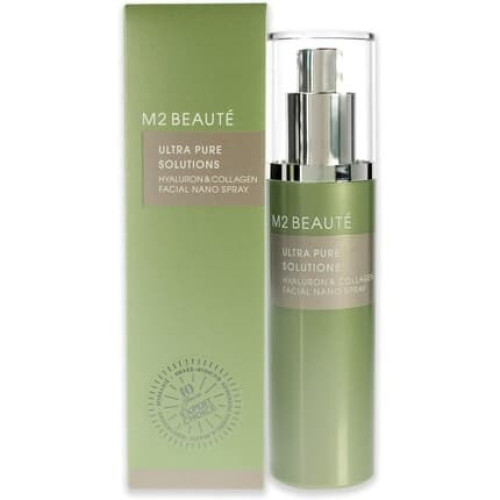 M2 Beaute Ultra Pure Solutions Hyaluron and Collagen Facial Nano Spray for Women 2.5 oz M2 Beaute Ultra Pure Solutions Hyaluron and Collagen Facial Nano Spray for Women 2.5 oz