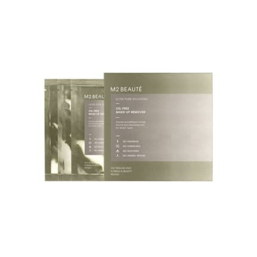 M2 Beaut Ultra Pure Solutions Makeup Remover Wipes 7 Pieces