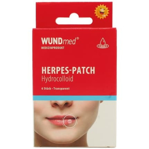 Wundmed Herpes Patch 15x15mm 6 Pieces
